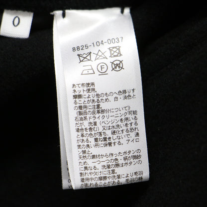 フード付き ダブル リバー ダッフルコート / 長袖 マキシ丈 ドロップショルダー ストレート ワイド