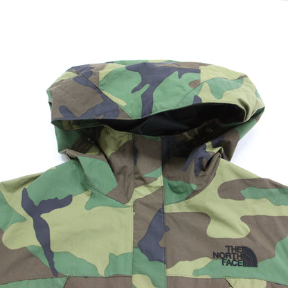 ノベルティー スクープ ジャケット / NOVELTY SCOOP JACKET ブルゾン マウンテンパーカー フード付き ドローコード ベンチレーション 迷彩 ロゴ ナイロン