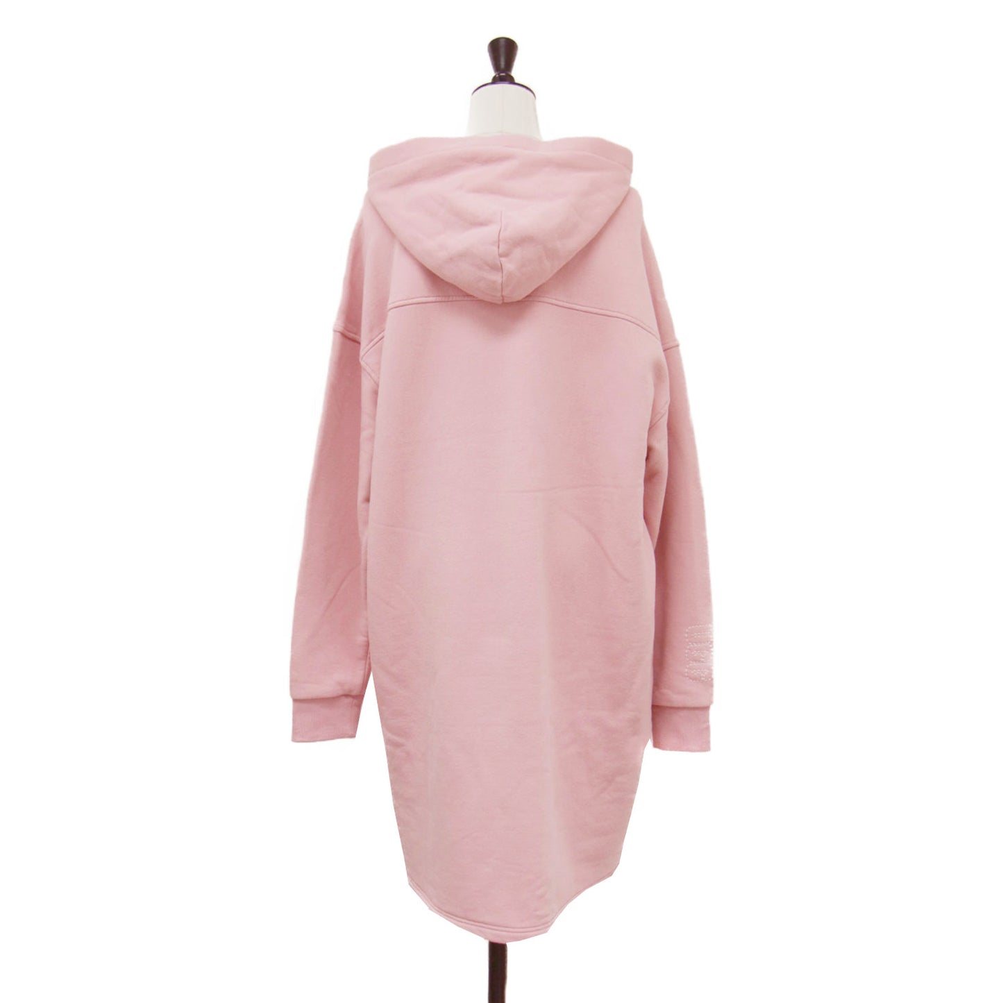 パーカー ワンピース / Aderyn Hoodie Dress プルオーバー 長袖 フーディー 裏起毛 リブ ロゴ 刺繍