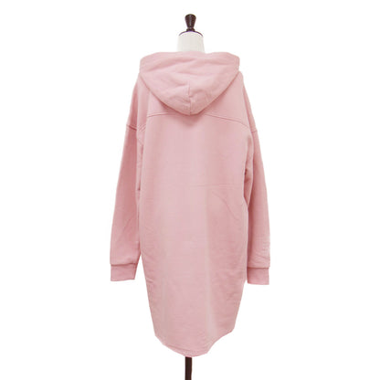 パーカー ワンピース / Aderyn Hoodie Dress プルオーバー 長袖 フーディー 裏起毛 リブ ロゴ 刺繍