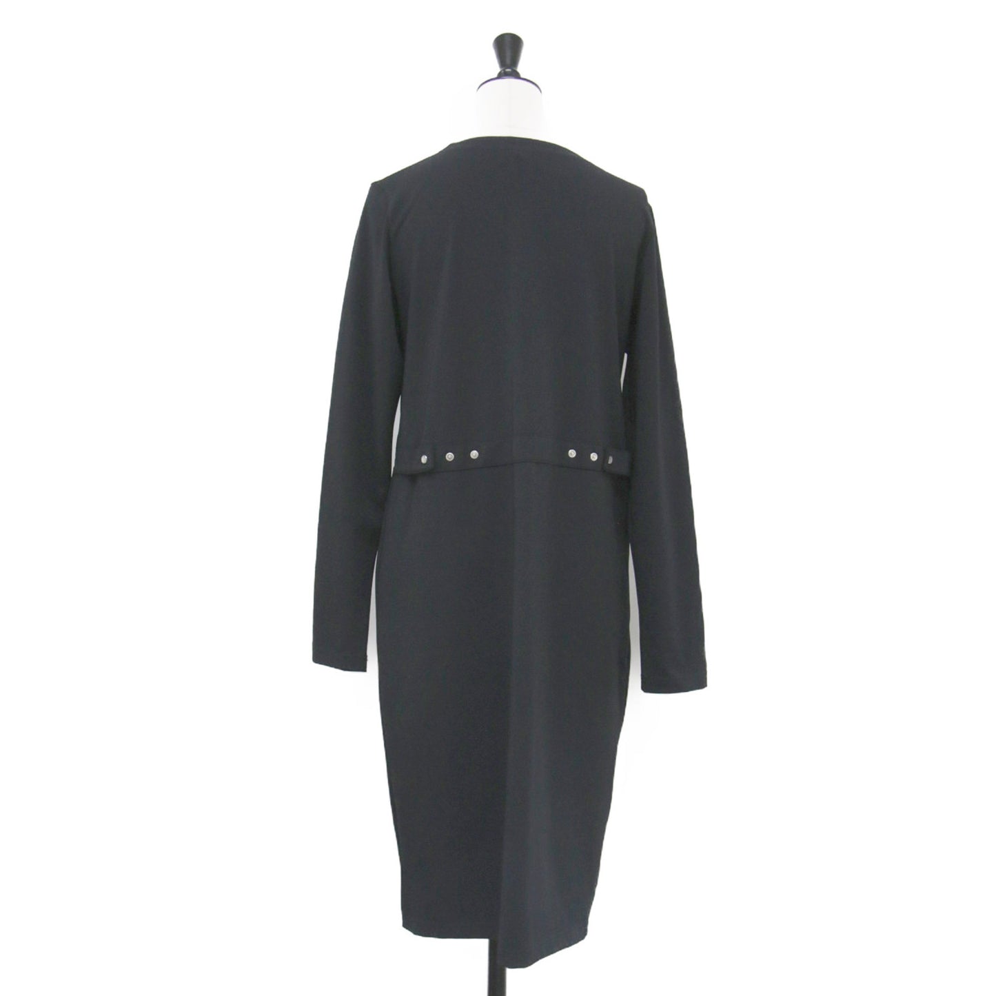 Vネック ラメボタン ロングカーディガン / ROBE ワンピース 長袖 パッチポケット