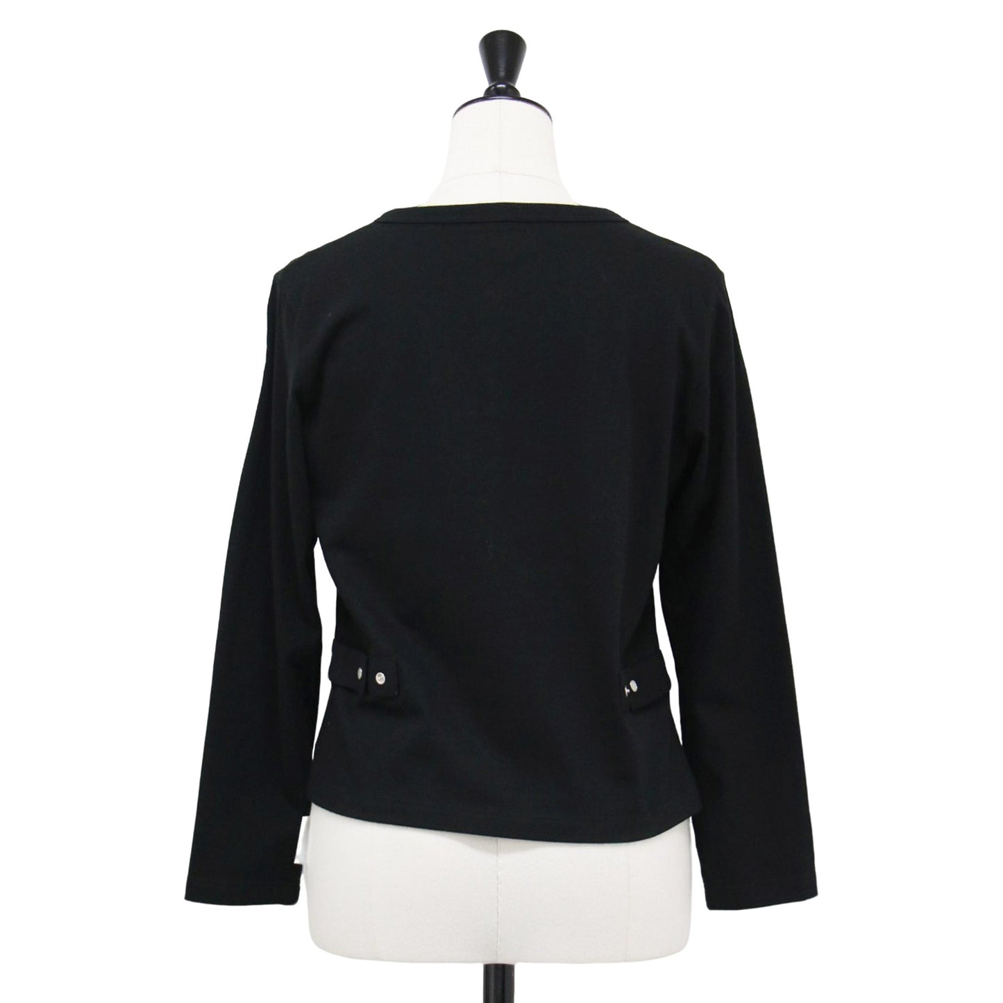 天竺 カーティガン プレッション / J000 CARDIGAN LE PETIT カットソー 長袖 スナップボタン コットン