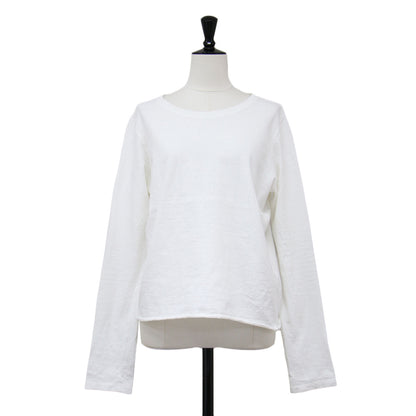 23秋冬 レイヤリング Tシャツ ショート / Layering short ラウンドネック 長袖 カーリング コットン ウォッシャブル
