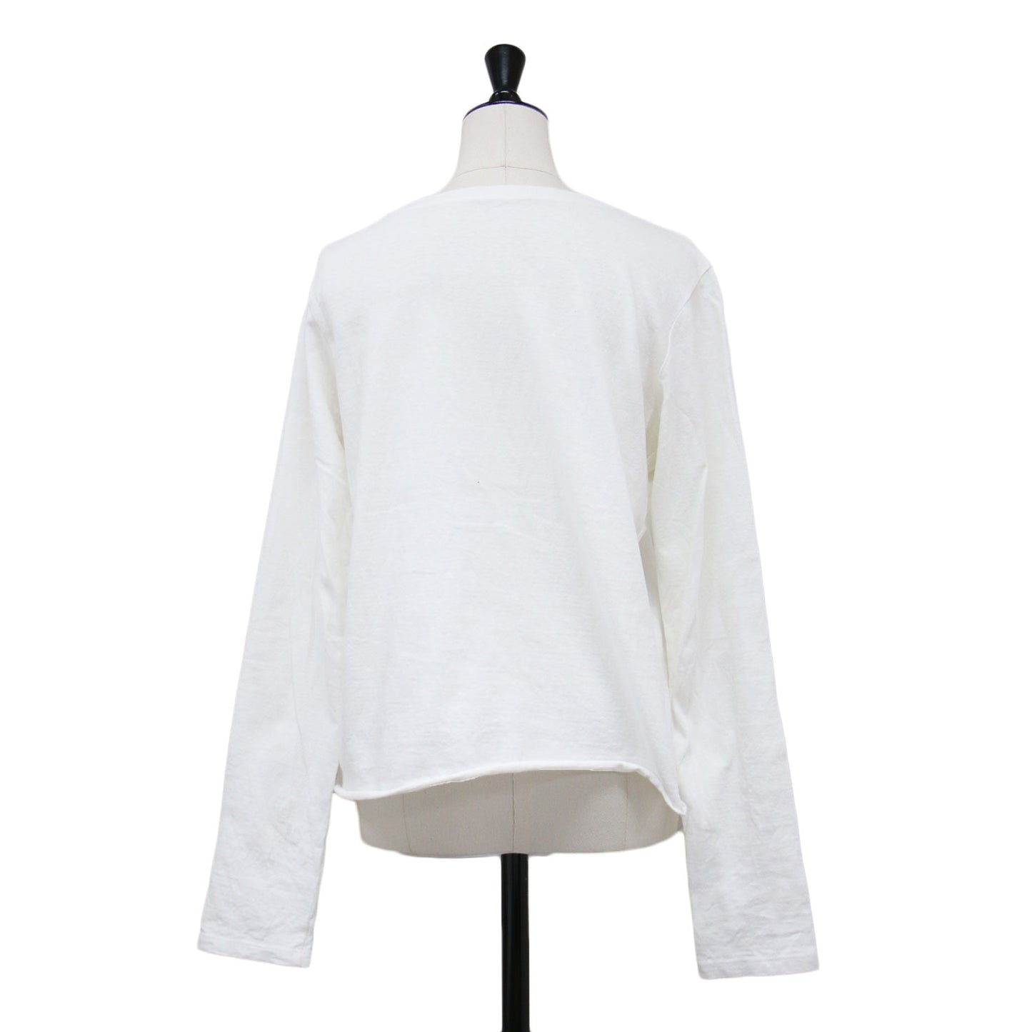 23秋冬 レイヤリング Tシャツ ショート / Layering short ラウンドネック 長袖 カーリング コットン ウォッシャブル