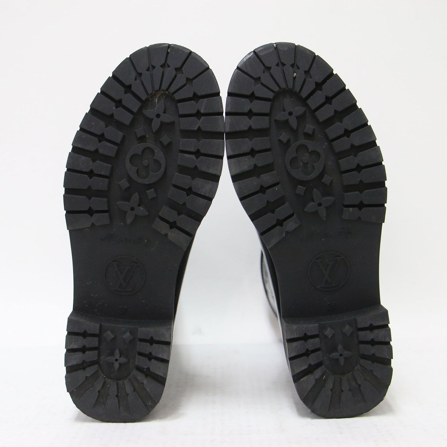 ドロップスライン モノグラム レインブーツ / ショートブーツ ロゴ ラバー