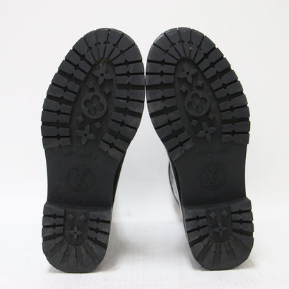 ドロップスライン モノグラム レインブーツ / ショートブーツ ロゴ ラバー