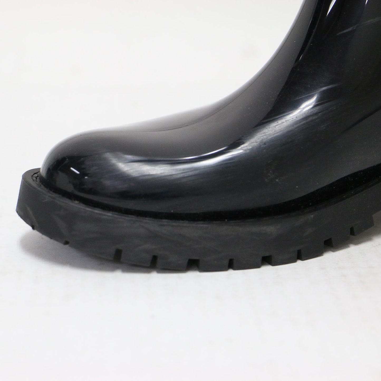 ドロップスライン モノグラム レインブーツ / ショートブーツ ロゴ ラバー