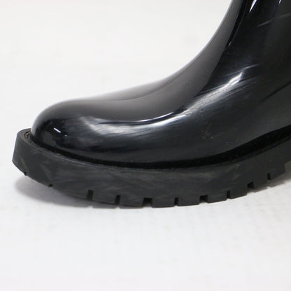 ドロップスライン モノグラム レインブーツ / ショートブーツ ロゴ ラバー