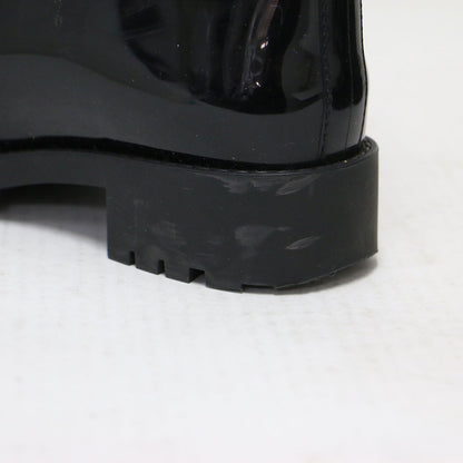 ドロップスライン モノグラム レインブーツ / ショートブーツ ロゴ ラバー