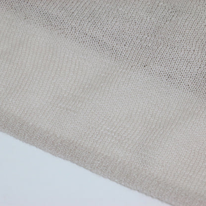 25春夏 ルース ニッティド スカーフ / LOOSE KNITTED SCARF ストール 大判 薄手 シルク カシミヤ