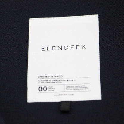 23春夏 ベルト付き ノーカラーコート / ロング丈 バイカラー スリット スナップボタン ドロップショルダー