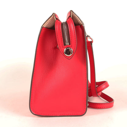 スタッズ ショルダーバッグ / ELLE クラッチ 肩掛け クロスボディ レザー