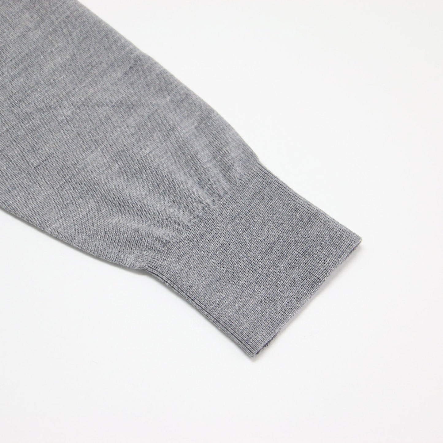 25秋冬 サステナブルウール ベーシック カーディガン / ニット 長袖 クルーネック コンパクト メタルボタン