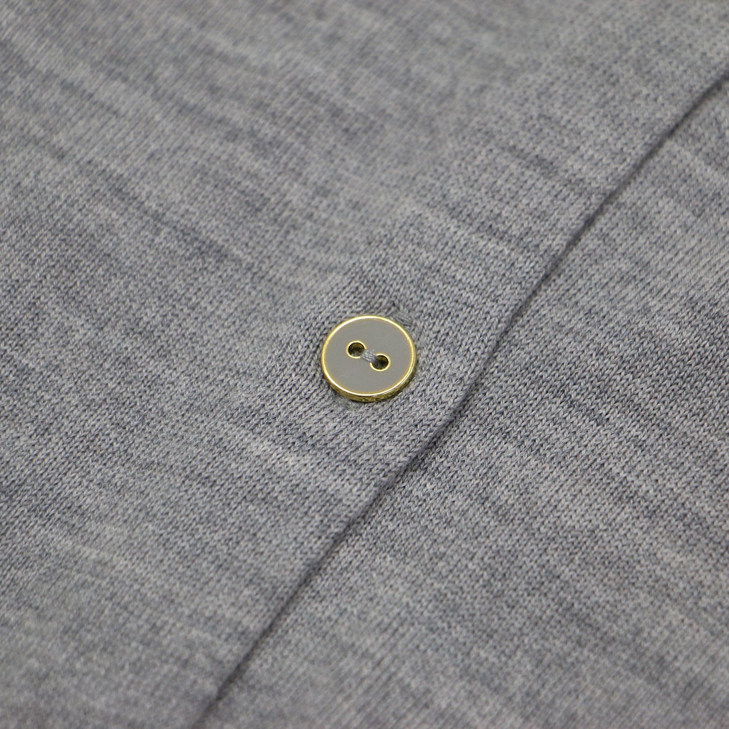 25秋冬 サステナブルウール ベーシック カーディガン / ニット 長袖 クルーネック コンパクト メタルボタン