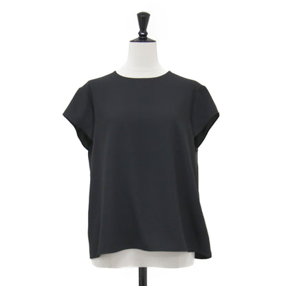 25春夏 プライムジョーゼット キャップスリーブ プルオーバー / Prime Georgette Cap Sleeve Shell J ブラウス カットソー フレンチスリーブ クルーネック ボクシーシルエット