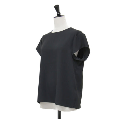 25春夏 プライムジョーゼット キャップスリーブ プルオーバー / Prime Georgette Cap Sleeve Shell J ブラウス カットソー フレンチスリーブ クルーネック ボクシーシルエット