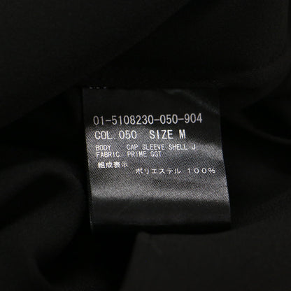 25春夏 プライムジョーゼット キャップスリーブ プルオーバー / Prime Georgette Cap Sleeve Shell J ブラウス カットソー フレンチスリーブ クルーネック ボクシーシルエット