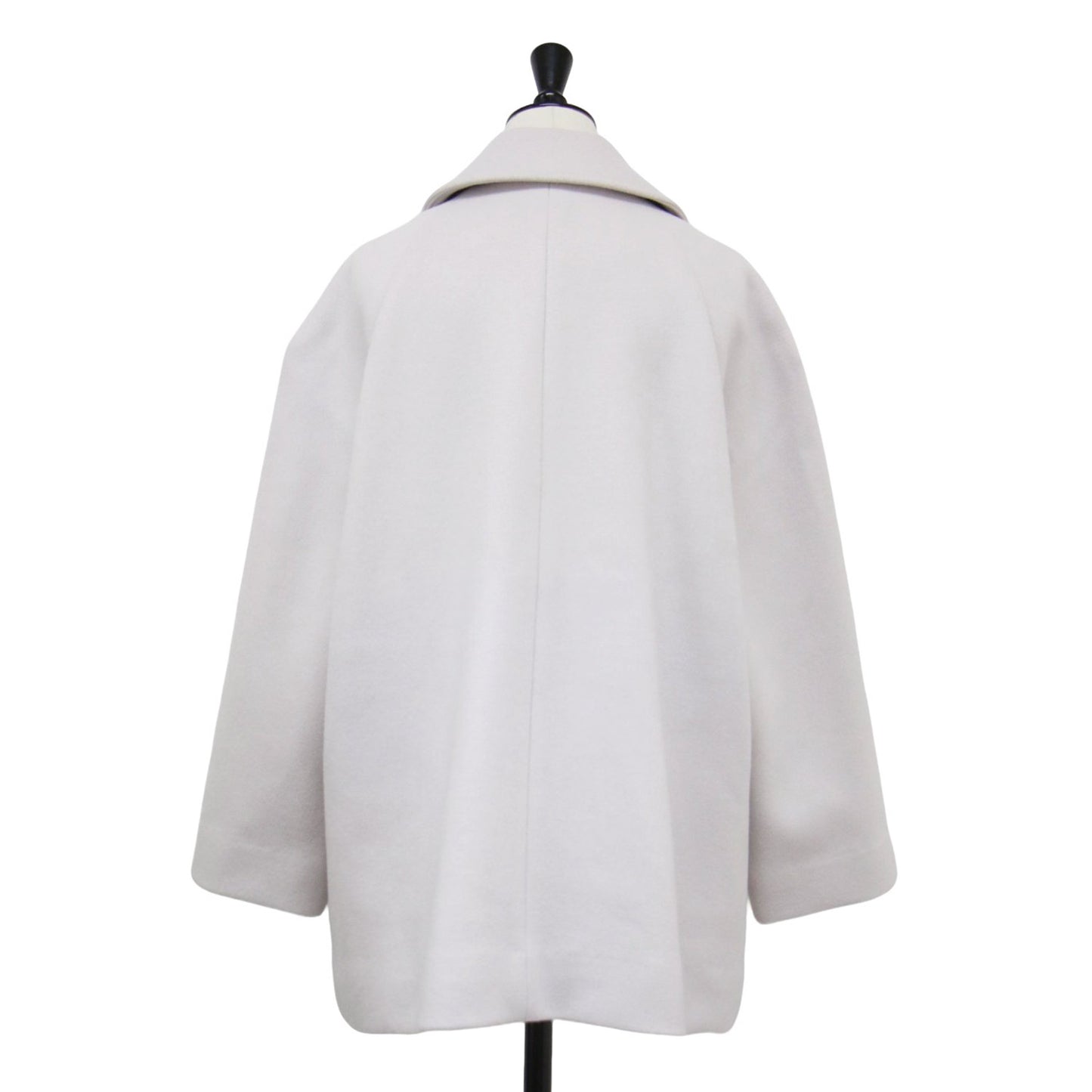 スーパー140ビーバー ミドル Pコート / テーラード 長袖 ダブル ビックカラー ウール