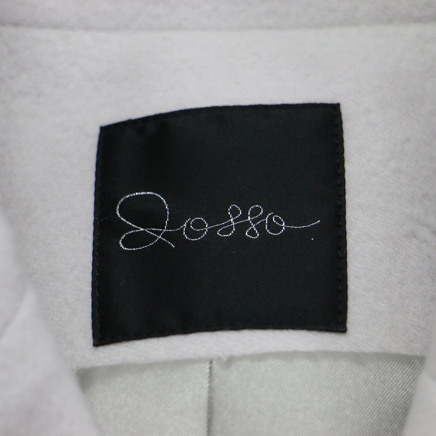 スーパー140ビーバー ミドル Pコート / テーラード 長袖 ダブル ビックカラー ウール