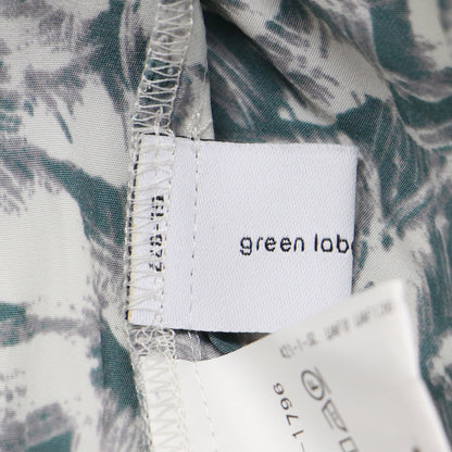 21秋冬 ビッグフリルカラー ブラウス / プルオーバー 長袖 ボウタイ 総柄 リボン タック