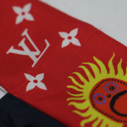 × 草間彌生 バンドーBB フェイス プリント スカーフ / 総柄 プリント シルク