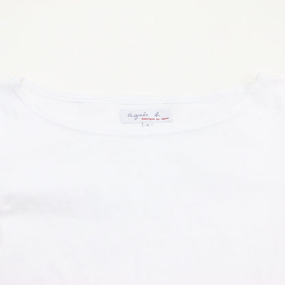 25春夏 Tシャツ / プルオーバー ボートネック 5分袖 コットン ストレッチ