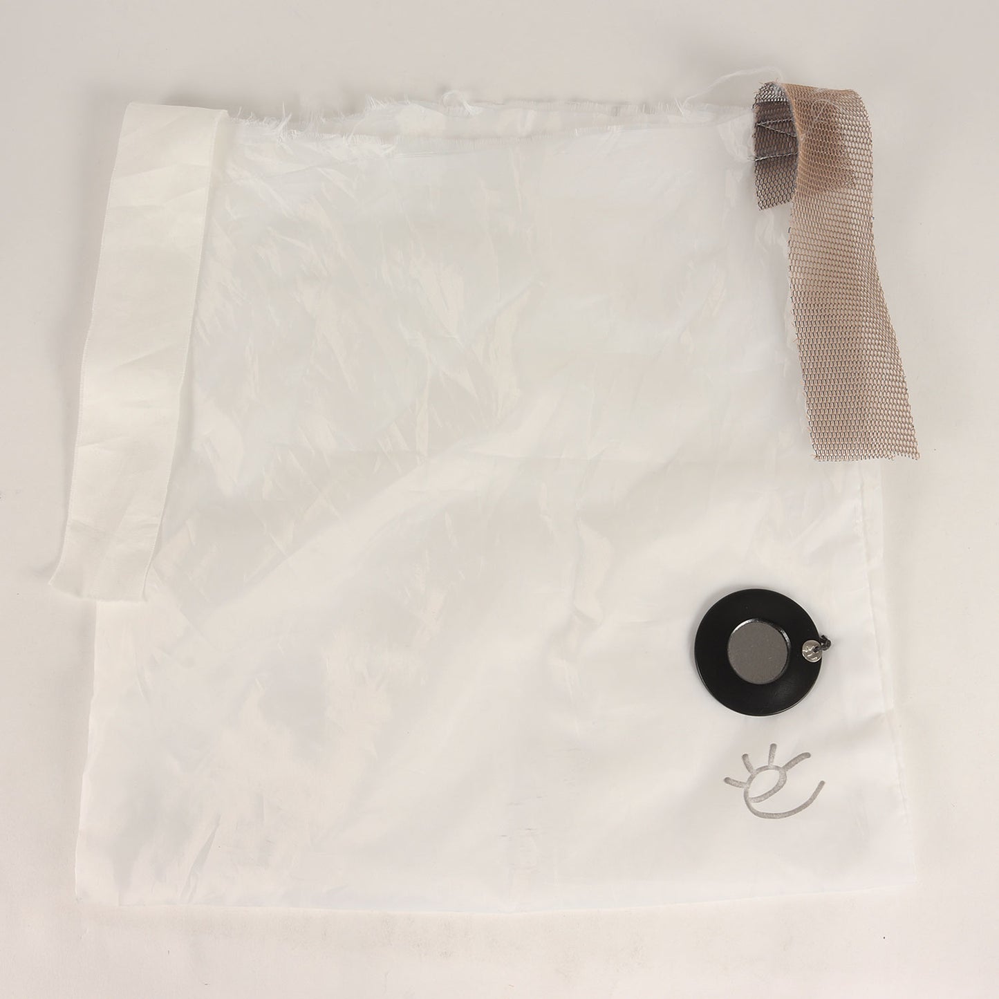 23春夏 牛ソフト パールシェル 3mm かごバッグ / ハンドバッグ レザー ラフィア