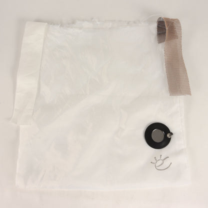 23春夏 牛ソフト パールシェル 3mm かごバッグ / ハンドバッグ レザー ラフィア