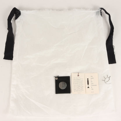 24春夏 ブーケガルニ バスケット スモール ショルダーバッグ / ポシェット ロゴ プリント 肩掛け ラフィア