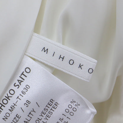 25秋冬 リンクルプリーツ レーステープ ティアードスカート / Aライン ウエストゴム フレア シワ加工 光沢