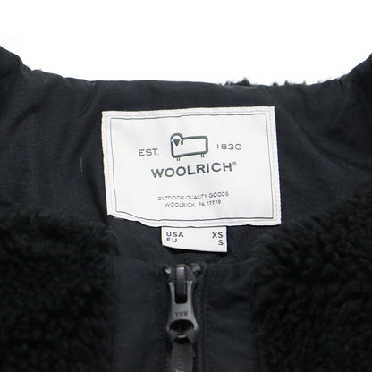 21秋冬 テラパイル ロング フリースジャケット / コート 長袖 ノーカラー オーバーサイズ ボア ウール