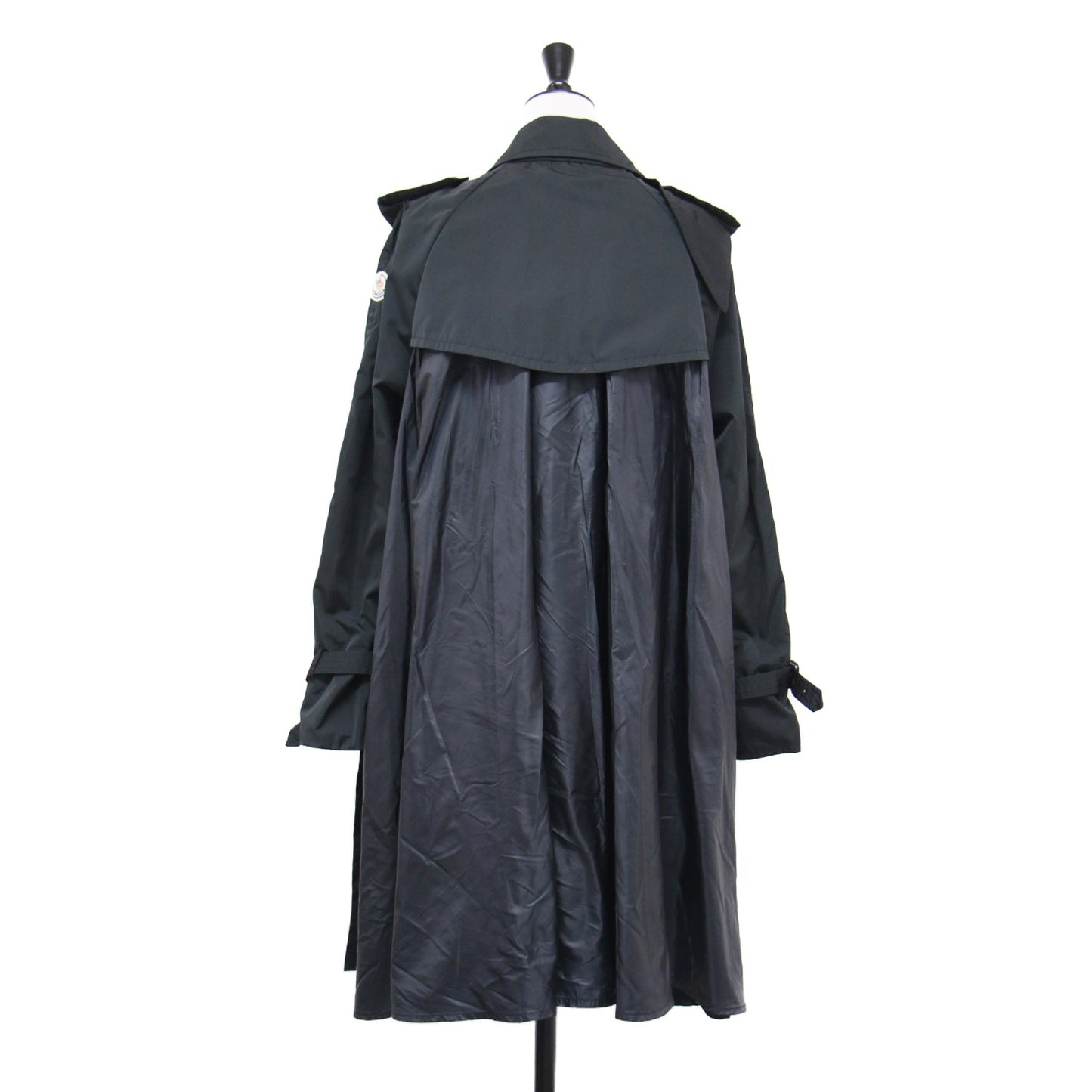 × Sacai トレンチコート / SHIHOKO GIUBBOTTO ロング丈 長袖 バックギャザー 切替 ベルト付き