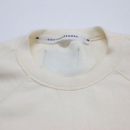 21春夏 メガ クルーネック トップ / MEGA CREW NECk TOP プルオーバー コクーン ラグラン 長袖 ワイド ヘムトップス ウォッシャブル