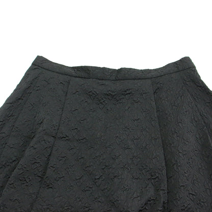 23秋冬 ジャガード ボリュームスカート / jacquard volume sk フレア ロング丈 Aライン タック ギャザー