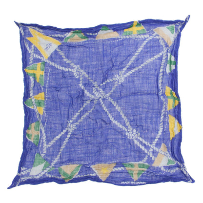 フラッグプリント ガーゼ スカーフ / バンダナ 正方形 ロゴ