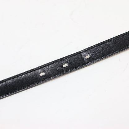 アピ レザーベルト / B刻印 ゴールド 金具 リバーシブル