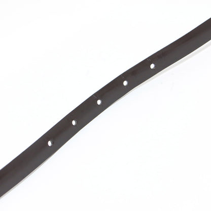 レザー バックル ベルト / ブランドロゴ 刻印