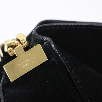 グルメット チェーン ショルダーバッグ / クラッチ クロスボディ 肩掛け スウェード フィービー期