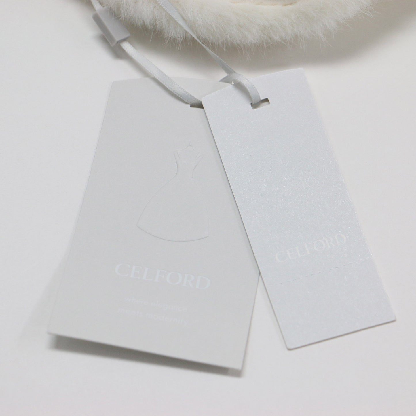 23秋冬 ファーヘム ペプラム ニットプルオーバー / 長袖 フレア Aライン ストレッチ