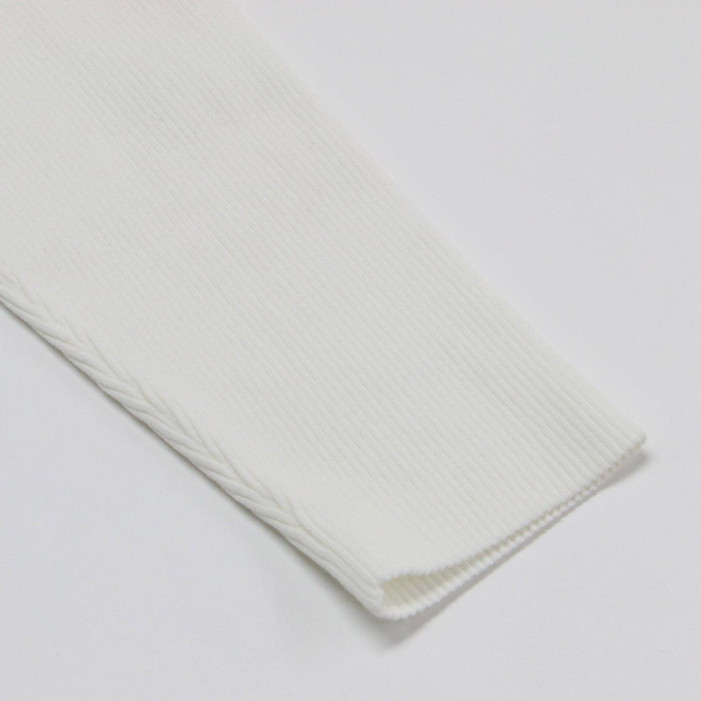 23秋冬 ファーヘム ペプラム ニットプルオーバー / 長袖 フレア Aライン ストレッチ