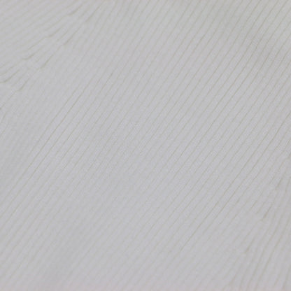 23秋冬 ファーヘム ペプラム ニットプルオーバー / 長袖 フレア Aライン ストレッチ