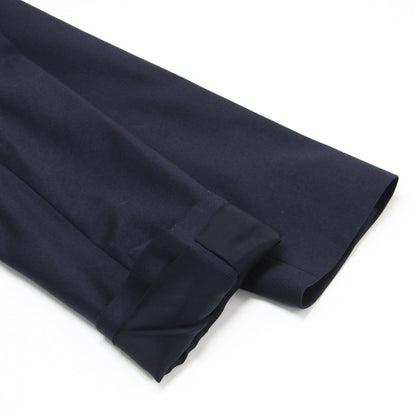 24秋冬 ダブルブレスト ジャケット / SLEEK FLANNEL BOXY DB JKT 長袖 ボックシー センターベント