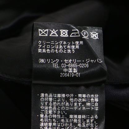 24秋冬 ダブルプリーツ パンツ / SLEEK FLANNEL / DBL PLEAT PANT N ワイド タック センタープレス ウール