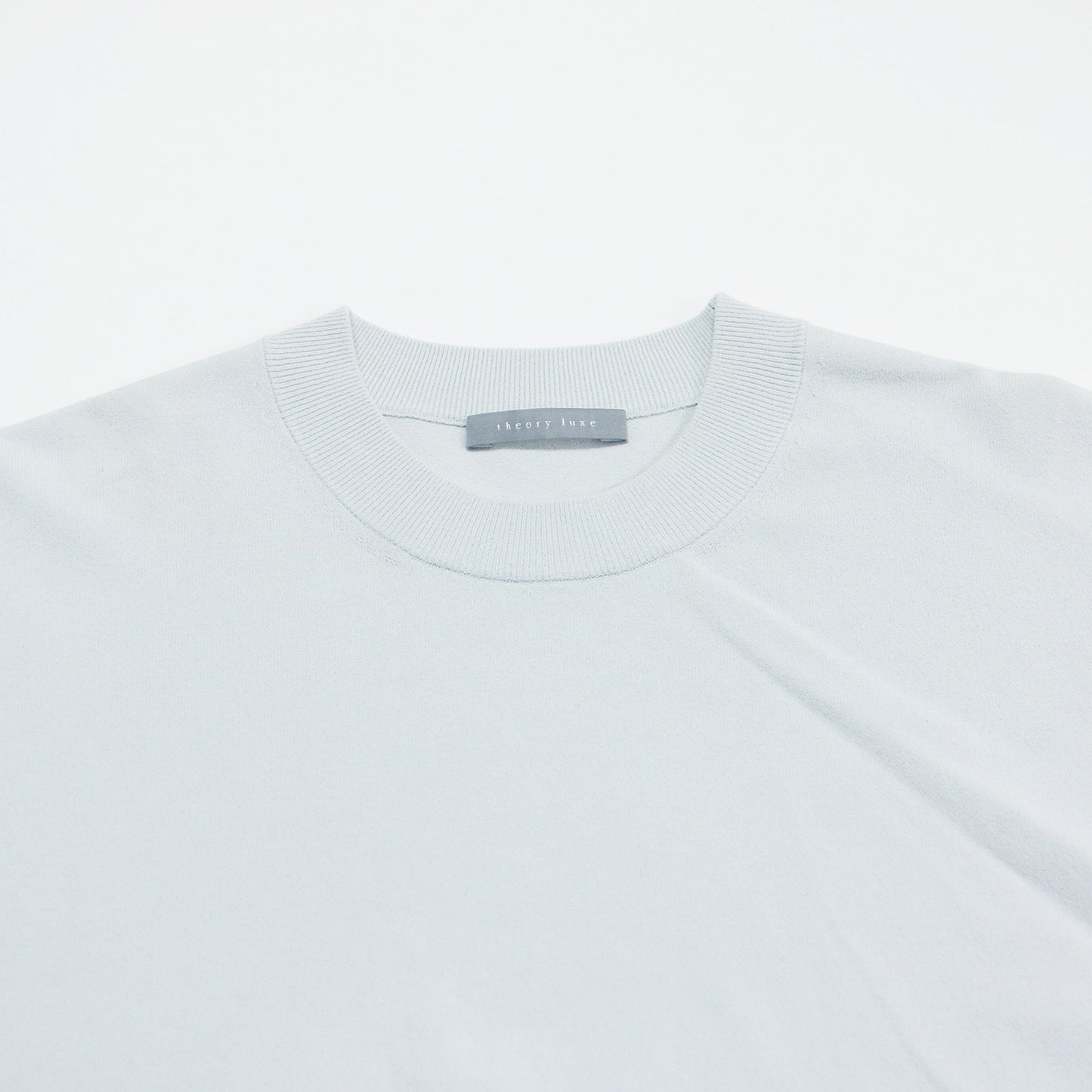 24秋冬 ADLER RAMIEL ニットTシャツ / プルオーバー 半袖 クルーネック クロップド丈 ボクシー ストレッチ