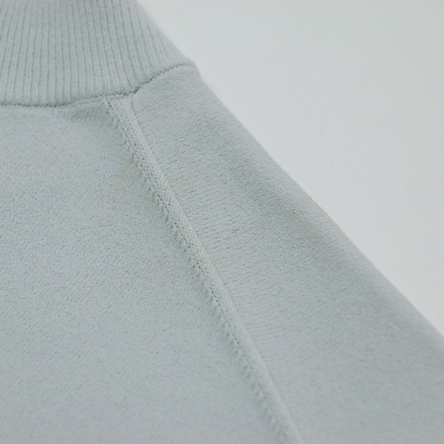 24秋冬 ADLER RAMIEL ニットTシャツ / プルオーバー 半袖 クルーネック クロップド丈 ボクシー ストレッチ