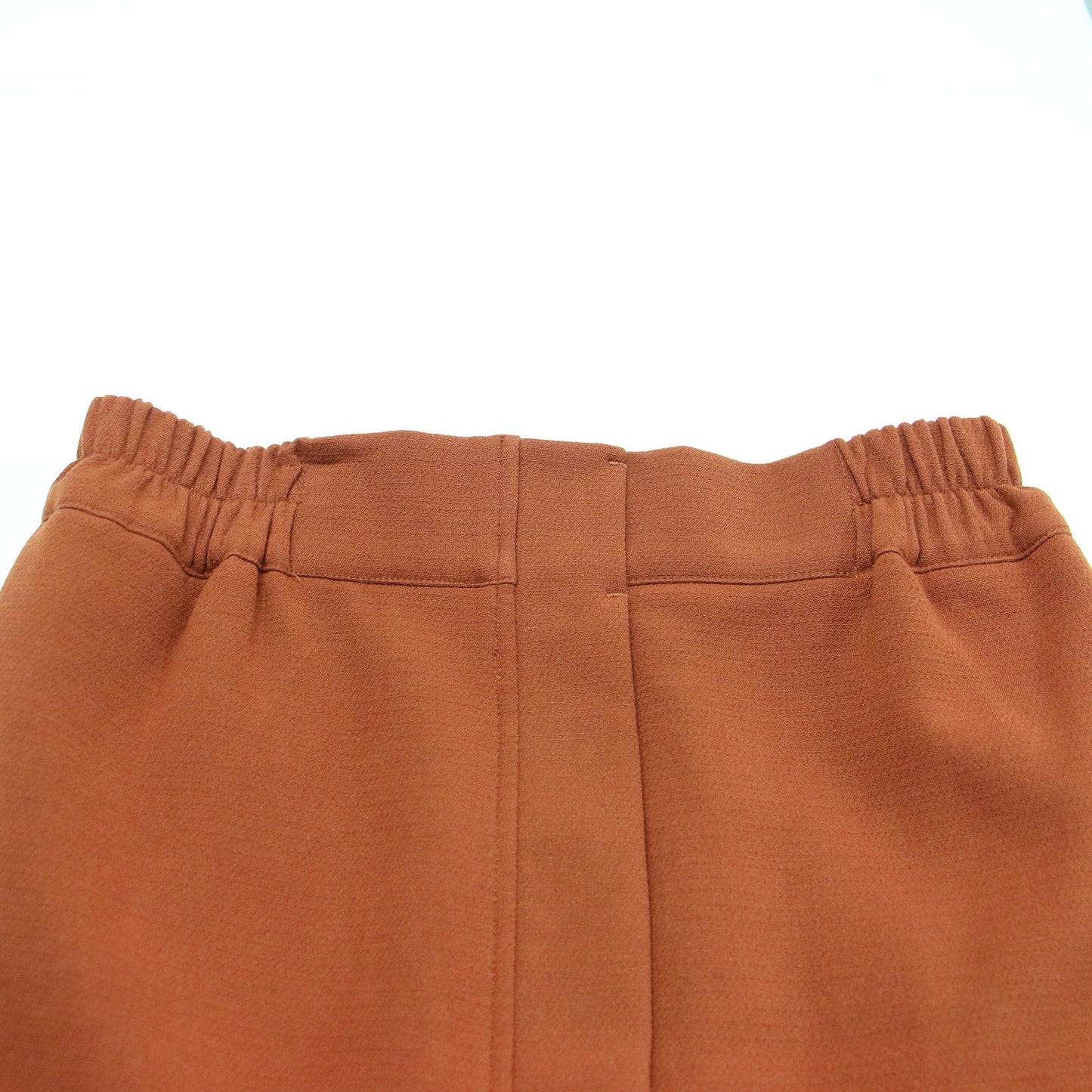 24秋冬 ドルマン プルオーバー スカート セットアップ / ブラウス ワイド クルーネック スリット ウエストゴム ストレッチ タック