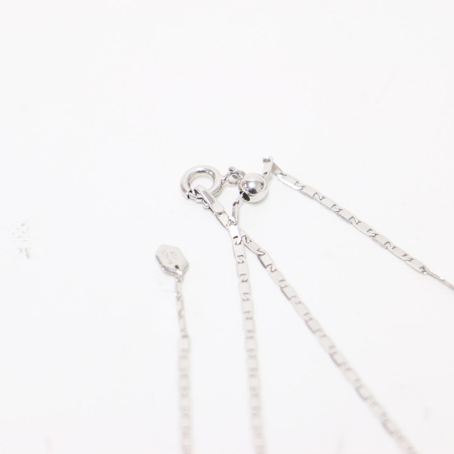 チェーン ロング ネックレス / Karen Necklace Y字 アジャスター SV925 定番
