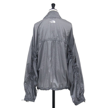 25春夏 シャーリング ジャケット / W'S SHIRRING JACKET WHITELABEL ウーブンジャケット ジャンパー ジップアップ ロゴ 撥水加工