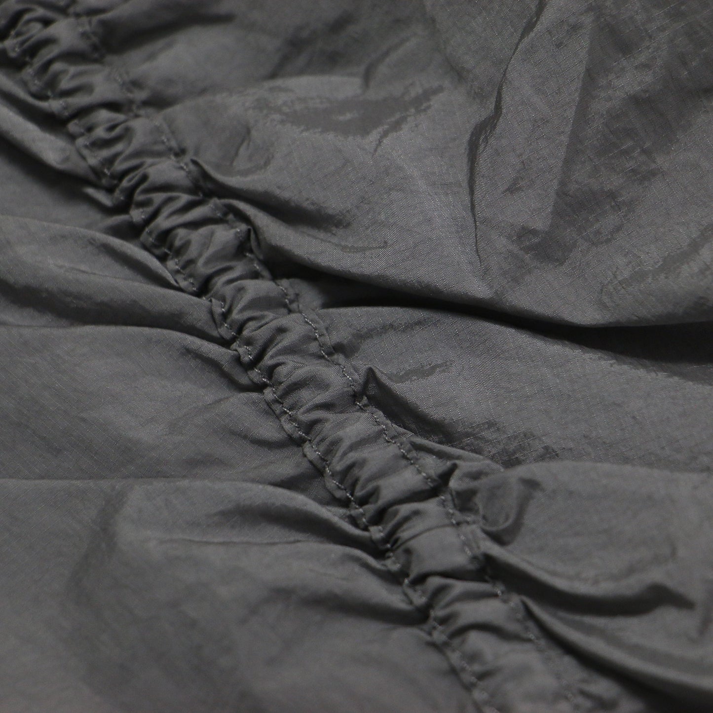 25春夏 シャーリング ジャケット / W'S SHIRRING JACKET WHITELABEL ウーブンジャケット ジャンパー ジップアップ ロゴ 撥水加工