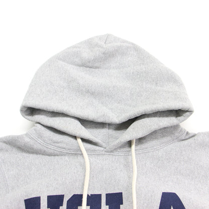 × UCLA 20秋冬 ロゴ プリント フーデッド スウェットパーカー / プルオーバー 長袖 赤単タグ コットン 裏起毛